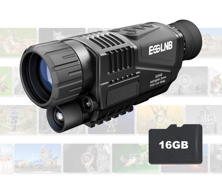 LCD ESSLNB 40mm Night Vision Monocular 5X Digital Infrared Monocular 1.5 